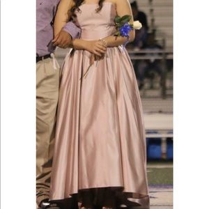 Blush Prom or Homecoming dress.